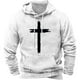 thumbnail image 2 of Sudadera con capucha para hombre, estilo casual, con estampado de la antigua Grecia, para deportes, blusa de poliéster., 2 of 3