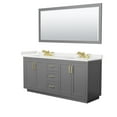 thumbnail image 6 of Wyndham Collection Wcf292972d-Qtz-Us3m70 Miranda 72" Free Standing Double Basin Vanity Set, 6 of 7