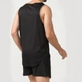 thumbnail image 4 of IDALL Tank Tops Men Mens T-Shirts Sleeveless Shirts for Men Sleeveless Quick Drying Tights Sweat Basketball Training Sports Wear Top Sports Vest Comfort Colors Tshirt Camouflage L, 4 of 7