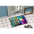 thumbnail image 4 of Carolines Treasures DAC4022MAT 18 x 27 in.  Hippie Animal Peacock Doormat, 4 of 5