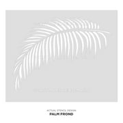 Palm Frond Wall Stencil