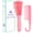 Pink, variant on Detangling Hair Brush, Detangling brush for Adults and Kids, Comb Set for Kinky Curly Coily and Wavy Hair, For Wet and Dry Hair, Afro American Type 3a-4c, Comfortable Grip, Easy to Clean(Blue)