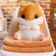 thumbnail image 3 of Calentador de manos de hámster de peluche 3 en 1, ratón de peluche con manta, juguetes de peluche suaves para niños, muñecas para niñas, regalo de cumpleaños y Navidad, 40cm, 3 of 5