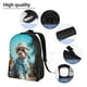 thumbnail image 5 of Easygdp Stylish Dog in Denim Outfit Mochila Versátil y Elegante: Comodidad, Almacenaje y Durabilidad para la Universidad, Trabajo, Viajes y Uso Diario, 5 of 8