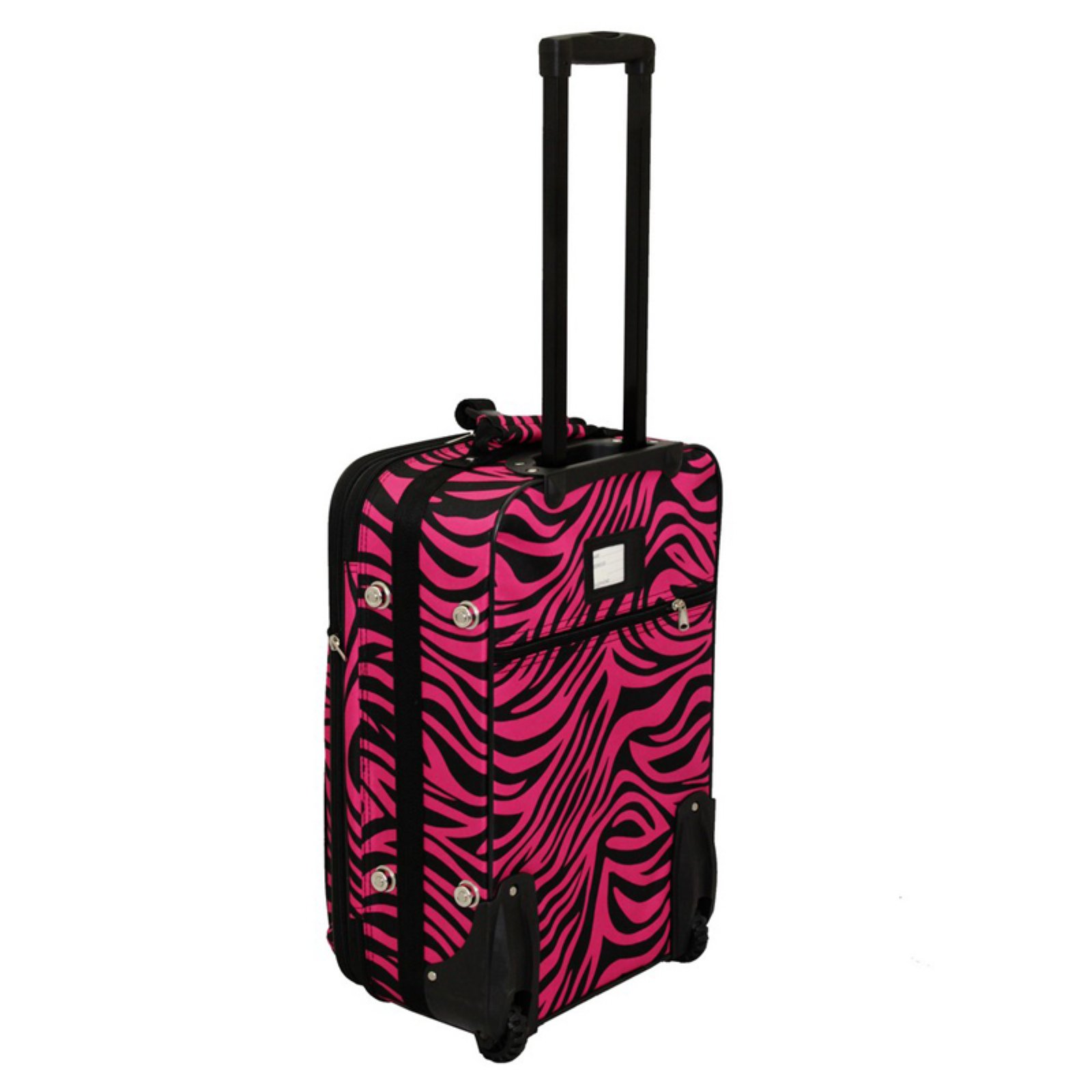 Zebra 20 in. Rolling Carry-On Luggage Suitcase - Walmart.com