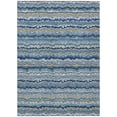 thumbnail image 2 of Addison Rugs Chantille Indoor/Outdoor Transitional Stripes Navy Machine Washable Rectangle Rug, 9' x 12', 2 of 8