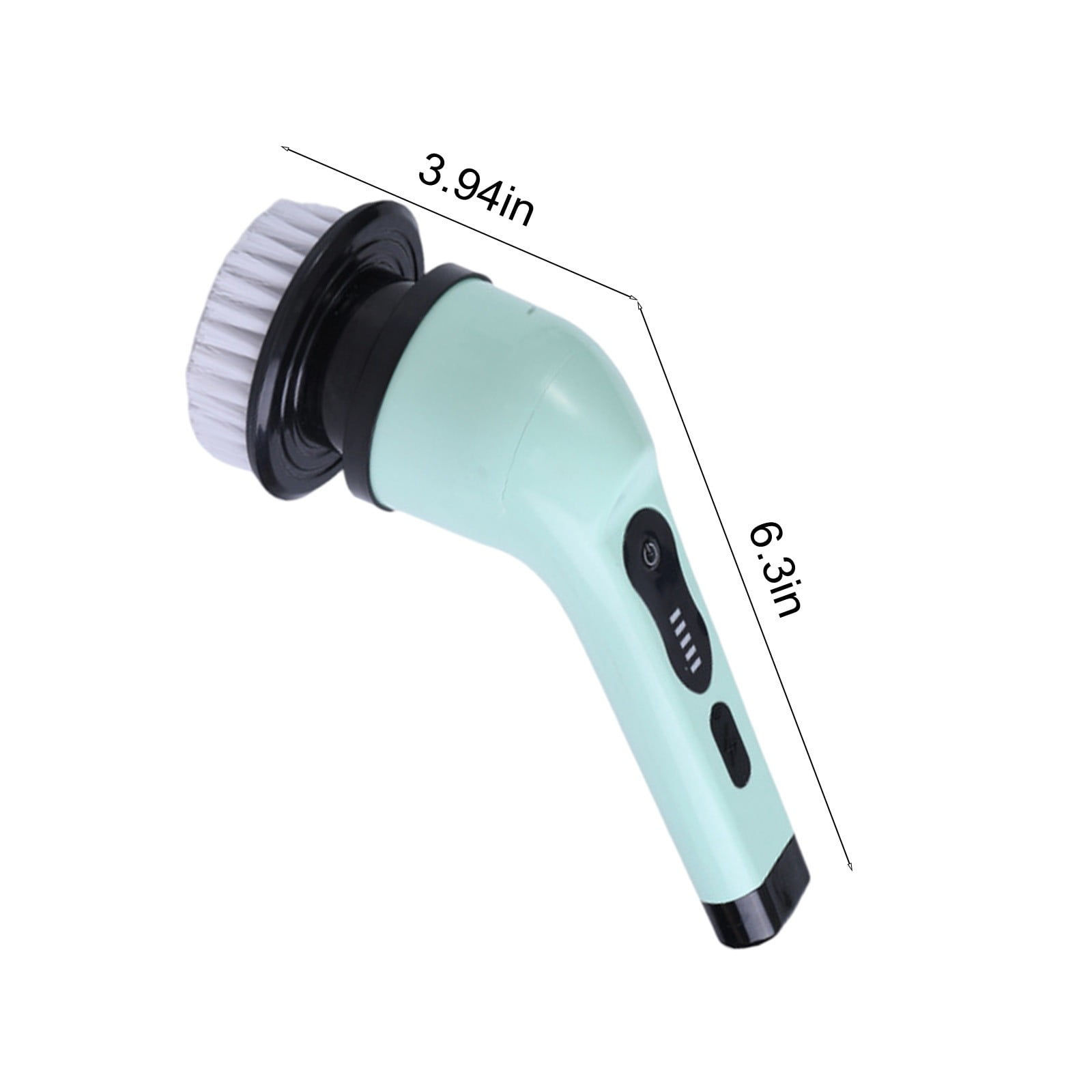 Wireless Electric Scrubber with 9 Brush Heads, Extendable Cleaning Brush for Bathroom, Kitchen, Tile, and Mop, Power Scrubbers for Stains, Deep Cleaning, USB Rechargeable and Multi-Speed
