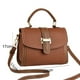 thumbnail image 2 of Bolso bandolera para mujer Bolso de hombro Bolso de moda retroCaqui, 2 of 5