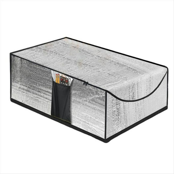 Cubierta con Cremallera para Puerta de Ático, Cubierta Aislante Impermeable con Cremallera, Cubierta Ignífuga para Puerta de Ático, Cubierta para Abertura de Ático para Invierno