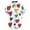 Purple 32, variant on Yievot Valentines Day Dress Shirt Men Stylish Casual Lapel Short Sleeve Heart Graphic Button Down Shirts Mens Vacation Top
