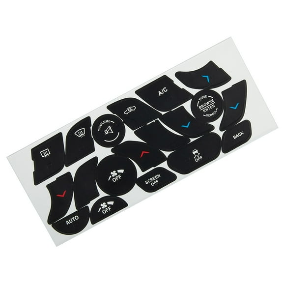 A/C Button Repair Sticker Front Replacement For 200 2014-2017 Car Repair Decals Stickers Fangkenuo