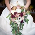 thumbnail image 3 of Injueey Ramos De Novia Naturales Y Elegantes Para Boda Ramos De Novia Únicos Y Románticos Para Novia Flores artificiales, 3 of 6