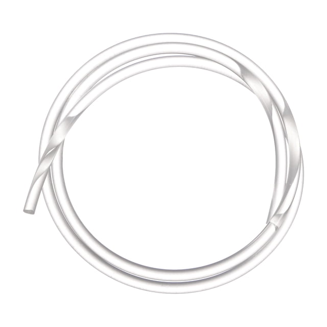 Unique Bargains Polyurethane Round Belts 6mm Dia 3.3ft(1 Meter) Length Smooth Surface PU Urethane Belt Translucent
