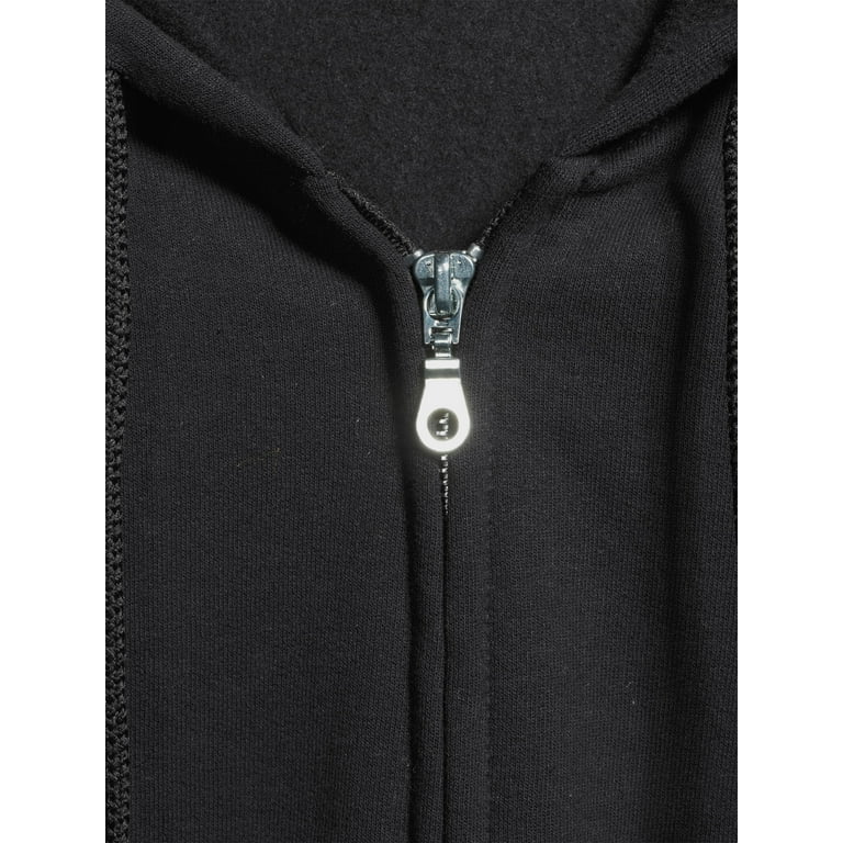 GILDAN Heavy Blend ブラックフーディ Mサイズ Gildan Unisex Heavy Blend Fleece Full Zip Hooded Sweatshirt