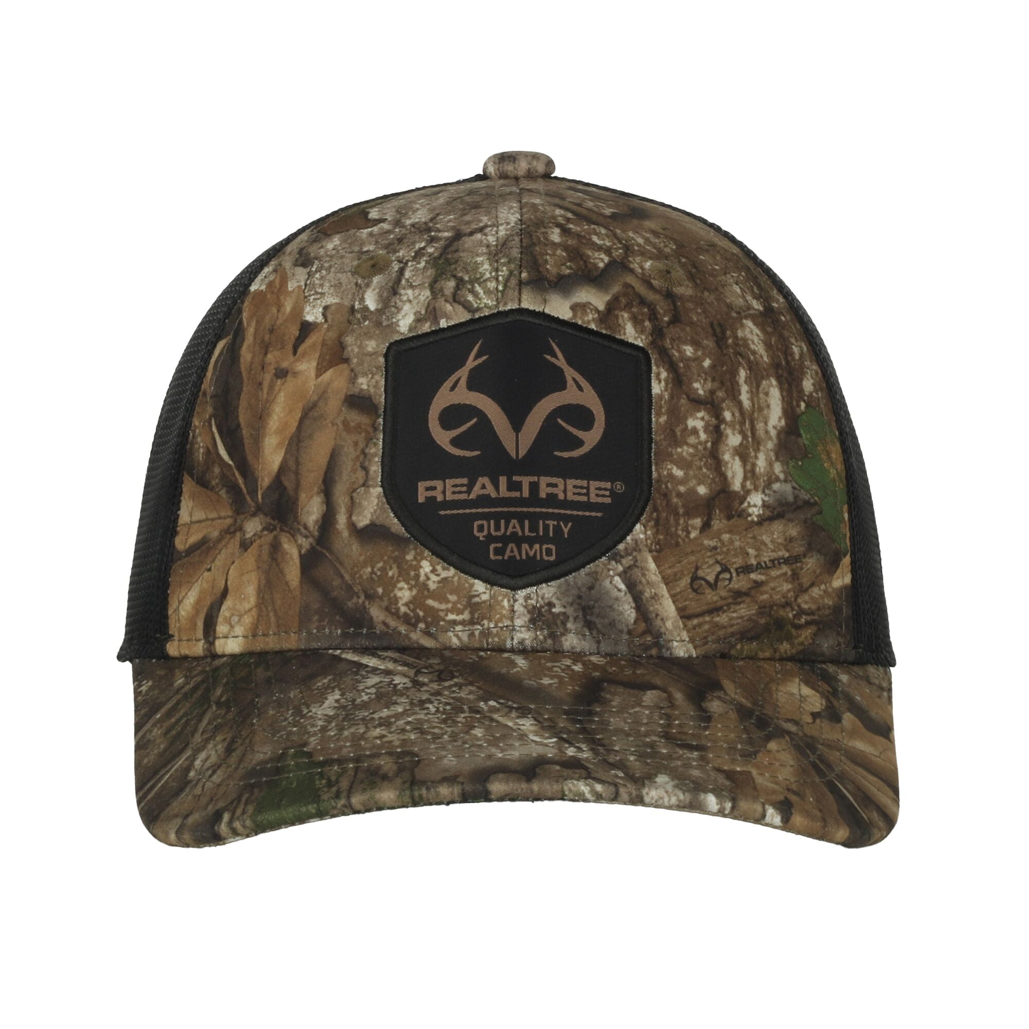 Men's Realtree APX 6 panel Structured Pre-Curved Cotton Camo Cap