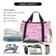 thumbnail image 5 of Fotbe Best Mom ever Bolsa de Viaje con Estampado, Bolsa de Fin de Semana para Mujer con Compartimento para Zapatos, Bolsa de Gimnasio con Bolsillo Húmedo, 5 of 7