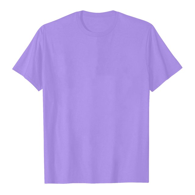 T-Shirts d'Été pour Femmes T-Shirts d'Été Col Rond Couleur Unie Mode Confortables Blouses Féminines Hauts T-Shirts d'Été pour Femmes Mode T-Shirts pour Femmes pour l'Été