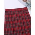 thumbnail image 6 of Aislor Women's Schoolgirls Flared Pleated Mini Skirts Japanese Style Skater Tennis Skorts Cosplay Uniforms, 6 of 7