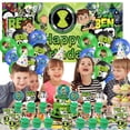 thumbnail image 4 of Ben 10 Post Wall Decor Birthday Banner Backdrop Background Party Supplies Taspestry, 4 of 5