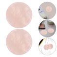 thumbnail image 2 of 2 Pcs Joint de Cils Greffés Pierres de Jade Support de Palette de Colle pour Extension de Cils Pad Rond pour Femmes Filles (Rose), 2 of 7