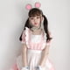 thumbnail image 3 of 2 juegos de diademas con orejas de ratón, pajaritas y cola de ratón para cosplay, suministros de peluche para disfraz de niña., 3 of 6