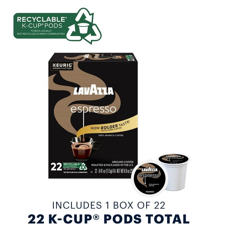 K-Cup Pods, Espresso, 22/Box K-Cup Pods, Espresso, 22/Box