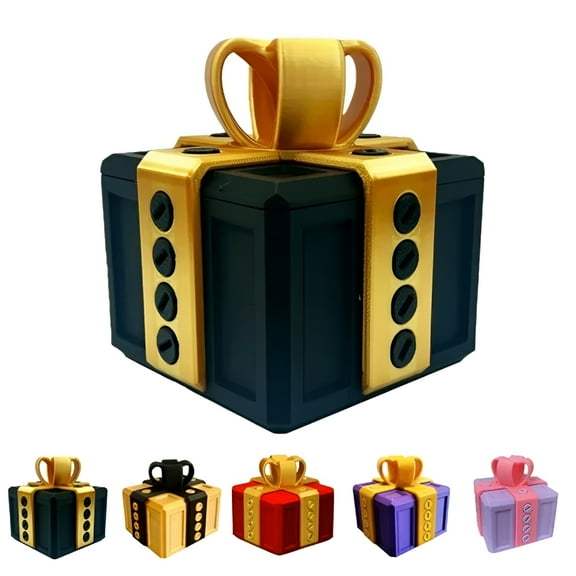 BESTSKY The Prank Box – Hilarious Screw Challenge with Middle Fingeres Surprise, Perfect Gag Gift for All Occasions, Annoying Funny 3D Printed Screw Gifts Boxes for Birthday, Christmas (B)