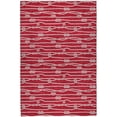 thumbnail image 2 of Addison Rugs Dream Shag Premium Machine Washable Transitional Rope Red Rectangle Rug, 9' x 12', 2 of 8