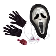 Officially Licensed Bleeding Ghost Face Halloween Costume for Children, Boys Size M (8), by Fun World