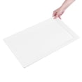 thumbnail image 6 of Restaurantware-Voga 20.9 x 12.6 Inch Serving Tray, 1 Rectangle Outdoor Tray - Raised Edges, Dishwasher-Safe, White Melamine Platter, For Meals, Appetizers, And Snacks, Shatterproof, 6 of 9