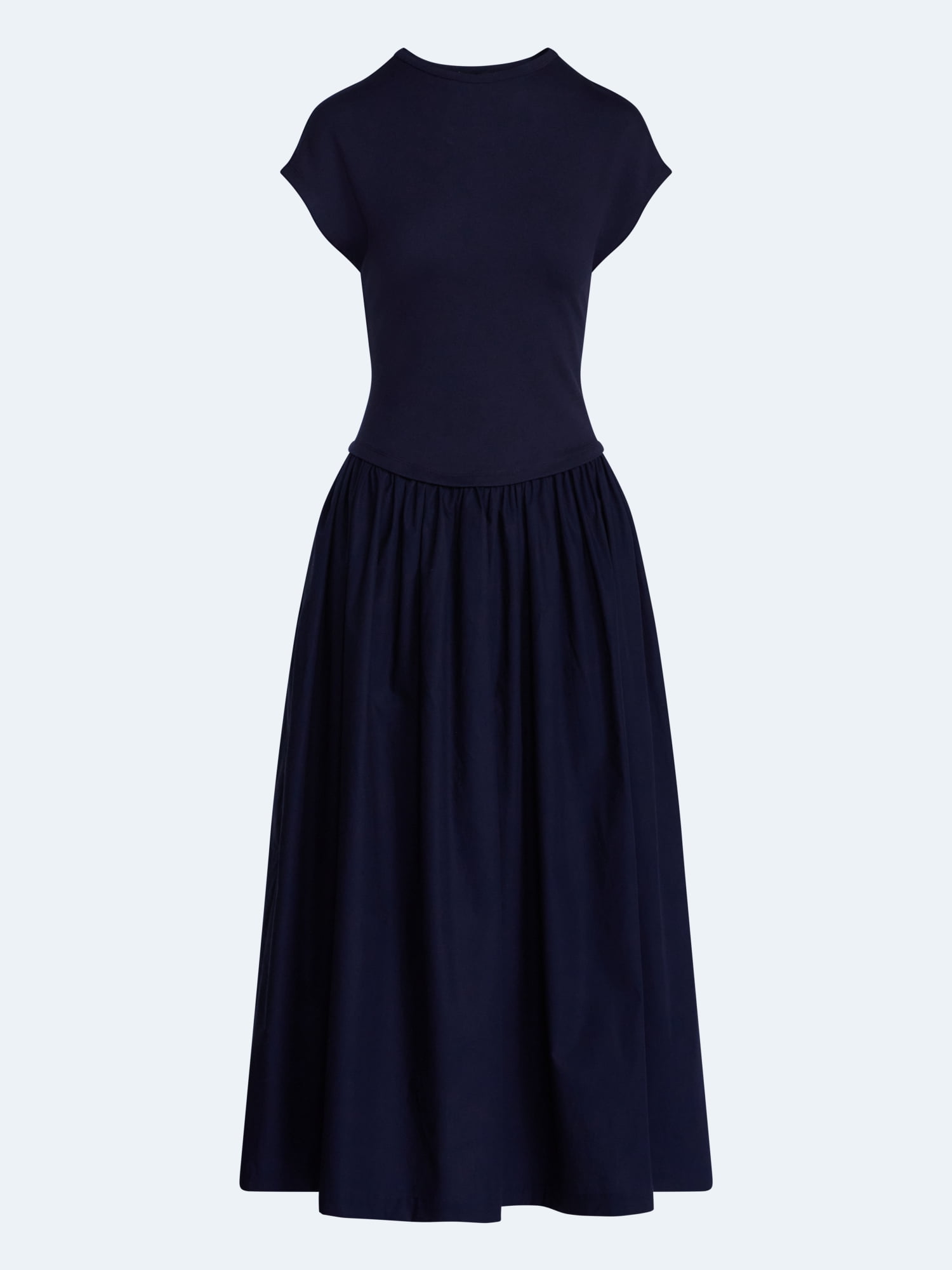 Scoop Women’s Maxi Dress with Short Dolman Sleeves, Sizes XS-XXL