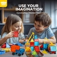 thumbnail image 4 of Baldosas magnéticas TOY Life para niños de 3 a 8 años, 45 piezas, 4 of 9