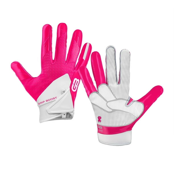 Grip Boost Boys Peace, Shaka, and Hook 'Em Youth Football Gloves Pro