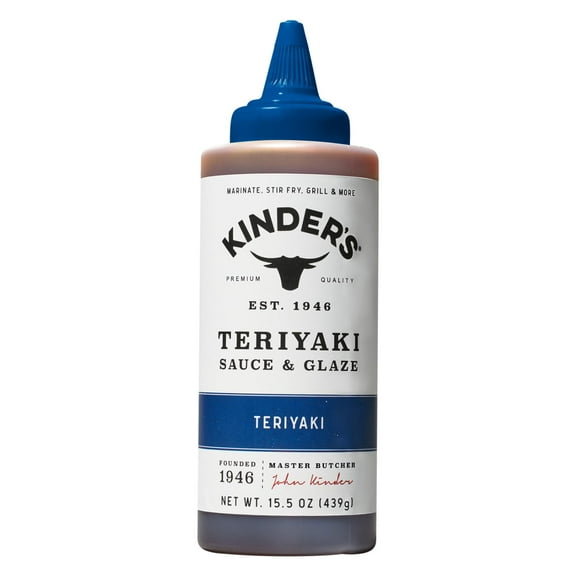 Kinders - Marinade Teriyaki Sauce & Glaze - 15.5 Fo, Case of 6