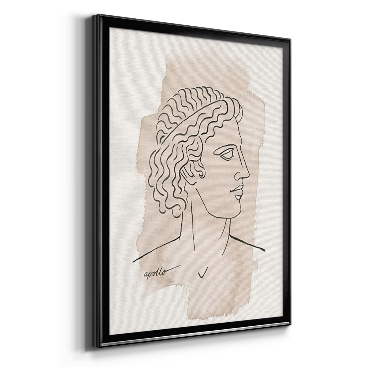 Greek Busts IV Premium Framed Print - Ready to Hang