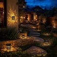 thumbnail image 2 of Color Changing Solar Butterfly Lights, Solar Butterfly Projector Light Outdoor, Butterfly Pattern Solar Wall Light, Versatile Color Changing Garden Wall Lamp for Patio Backyard, 2 of 6