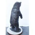 thumbnail image 4 of Nifao Baby bear on hind legs ready to attack bronze statue – Home Decor Sculpture, 21"L x 19"W x 40"H, 4 of 9