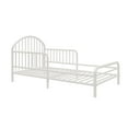 Little Seeds River Metal Toddler Bed, White