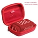 thumbnail image 2 of Funda de viaje Hermitshell para altavoz JBL Go 3/JBL Go 3 Eco, color rojo, 2 of 6