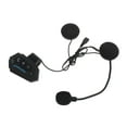 thumbnail image 2 of Auriculares para motocicleta con llamadas manos libres, auriculares para casco BT 12, auriculares para casco, sistemas de auriculares BT para motocicleta, lo mejor de la línea, 2 of 8