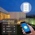 thumbnail image 4 of Nexete Smart Wi-Fi Interrupteur d'Éclairage, Interrupteur Mural à Télécommande Sans Fil, Fonctionne avec Amazon Alexa Google Home IFTTT & Smart Life App A Besoin de Fil Neutre (Interrupteur à un Pôle 1-Pack), 4 of 10