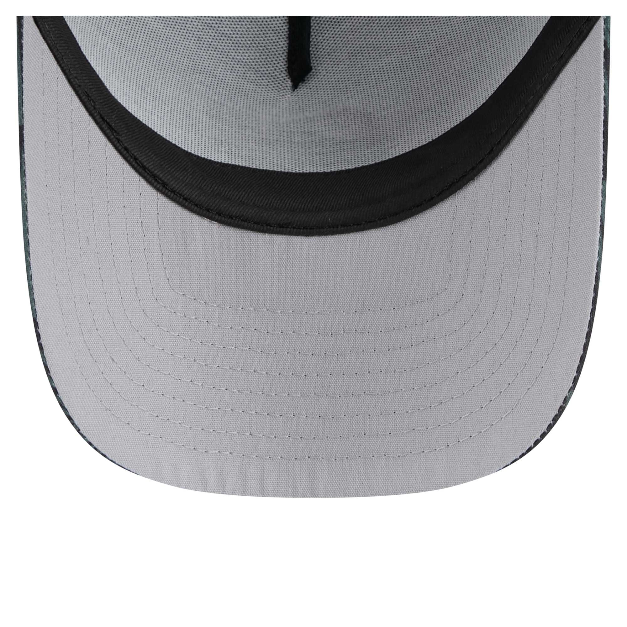 Men's New Era  Black Baltimore Orioles 9FORTY A-Frame Trucker Adjustable Hat