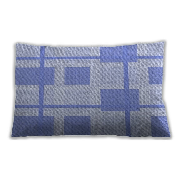 Ahgly Company Indoor Rectangular Contemporary Lumbar Throw Pillow, 13 inch by 19 inch