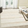 thumbnail image 7 of Haperlare Modern Rug Moroccan Rug Geometric Bohemian Pearl Velvet Soft Carpet, 5' x 7' Beige, 7 of 7