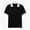 Black #007, variant on Summer Polo Shirts for Women Golf Button Collared Short Sleeve Tops Lightweight Work Blouses, XL