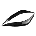 thumbnail image 4 of Car Headlight Cover Head Light Lamp Eyelid Eyebrow Trim for, 4 of 5