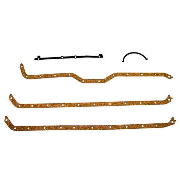 DNJ PG1119 Oil Pan Gasket Set Fits Cars & Trucks 81-91 Jeep Cherokee CJ7 4.0L L6 OHV 12v