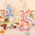 thumbnail image 2 of Lovely Faceless Gnome Decors Cloth Statues Light up Cloth Faceless Pendant Sculpture Shelves Decors Festival Gift, 2 of 4