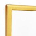 thumbnail image 6 of M&T Displays Desktop Acrylic Sign Menu Holder Double Sided T Shape Tabletop 4x6 Inch Gold Border Bottom Loading Clear Ad Frame for Restaurant Store Wedding Party Event (12 pack), 6 of 8