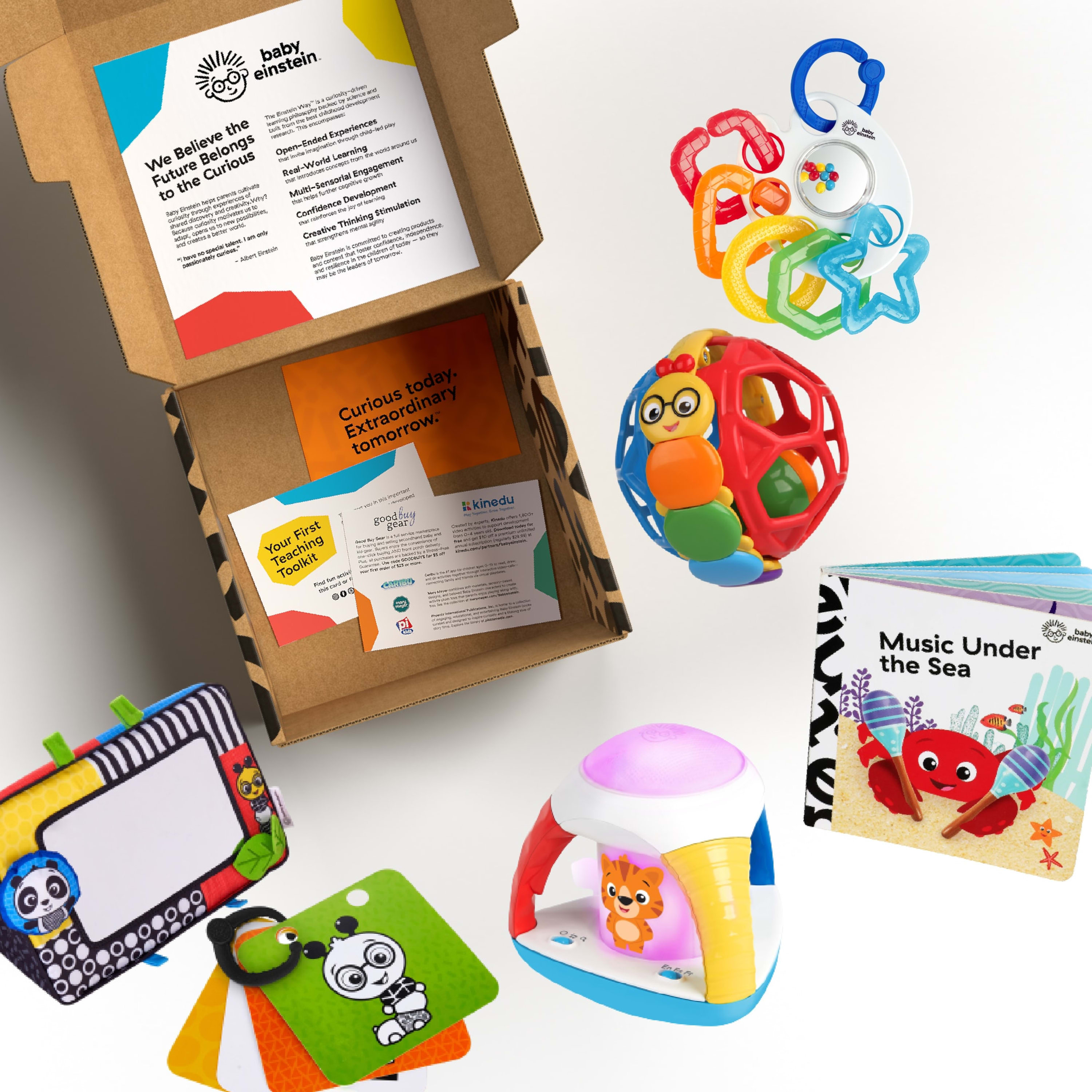 Baby Einstein Baby's First Art Teacher Developmental Toys Kit and Gift Set, Unisex